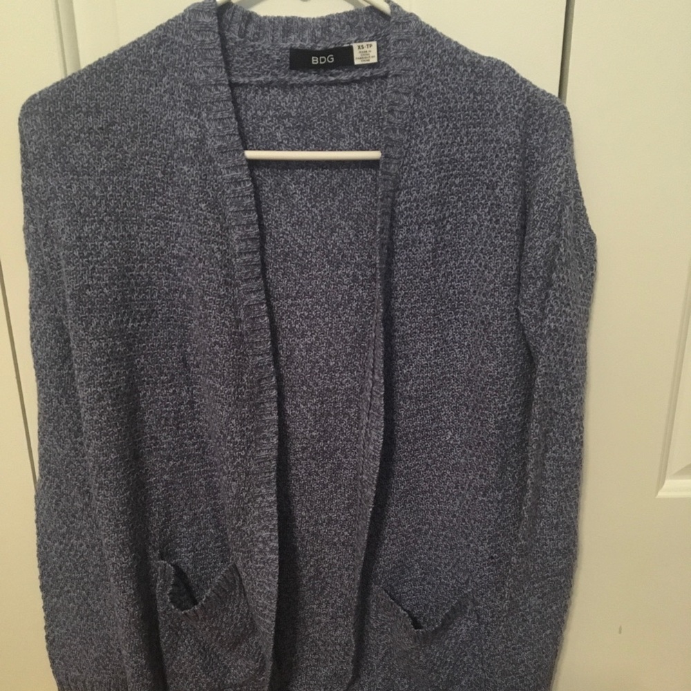 Urban Outfitters blue cardigan